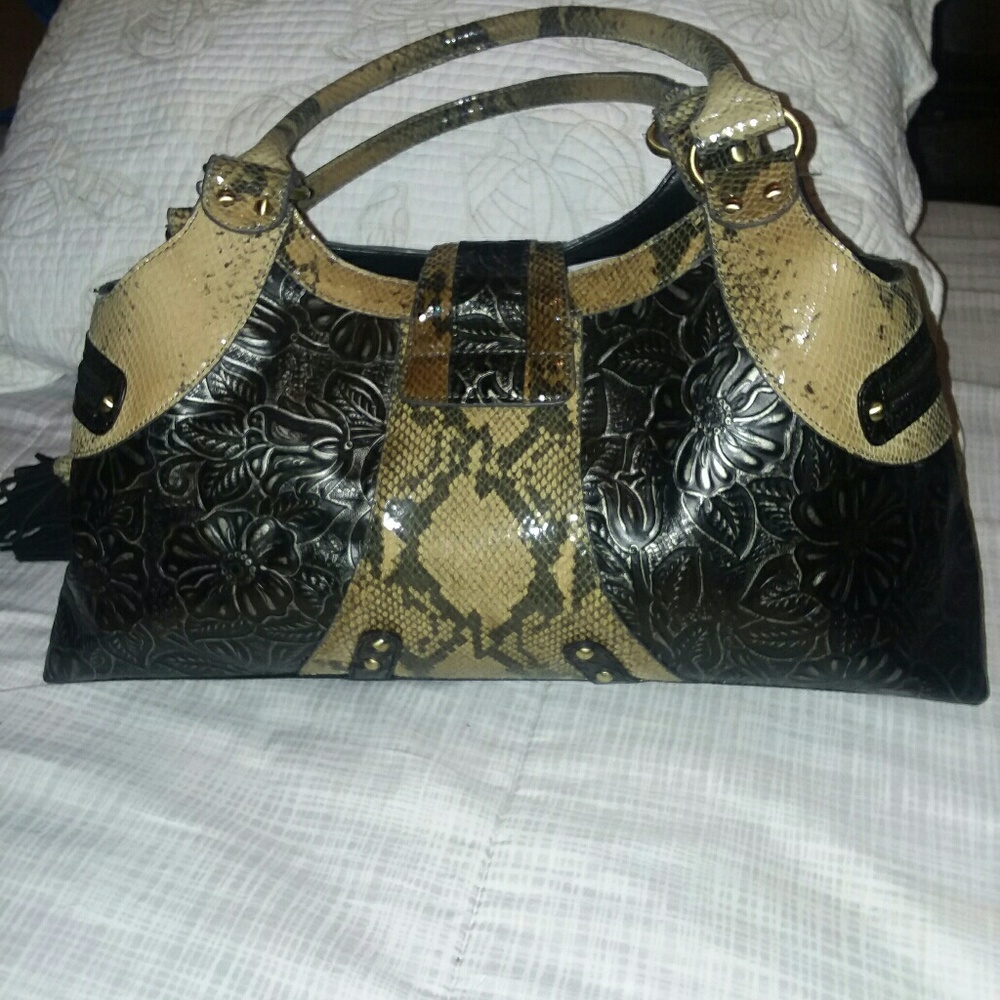 Authentic  Leather Sharif large bag - Picture 5 of 11